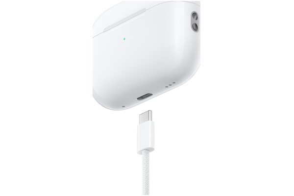 Słuchawki Apple AirPods Pro 2 USB-C Dokanałowe Bezprzewodowe biały