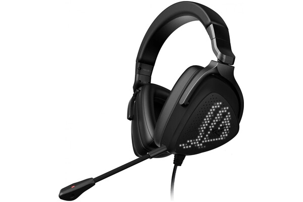 Słuchawki ASUS ROG Delta S Nauszne Przewodowe czarny