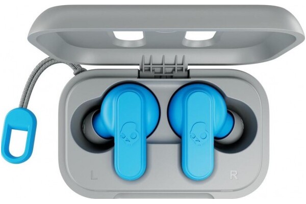 Słuchawki Skullcandy Dime Dokanałowe Bezprzewodowe szaro-niebieski