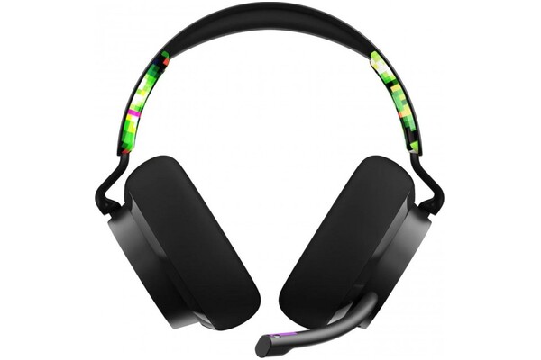 Słuchawki Skullcandy Slyr Nauszne Przewodowe czarno-zielony