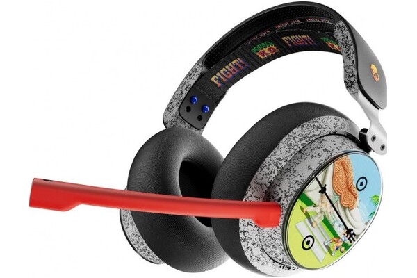 Słuchawki Skullcandy Plyr Nauszne Bezprzewodowe biało-czarny