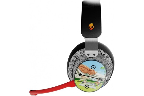 Słuchawki Skullcandy Plyr Nauszne Bezprzewodowe biało-czarny