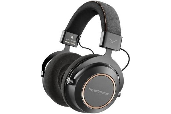 Słuchawki beyerdynamic Amiron Nauszne Bezprzewodowe czarno-złoty