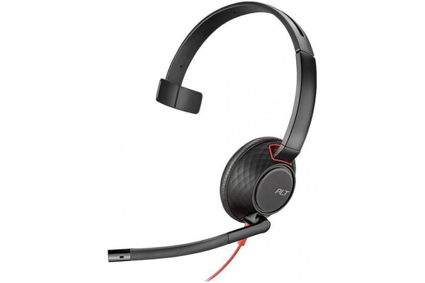 Słuchawki Plantronics BLACKWIRE 5210 Nauszne Przewodowe czarny