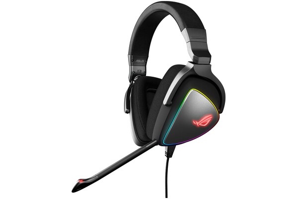 Słuchawki ASUS ROG Delta Nauszne Przewodowe czarny
