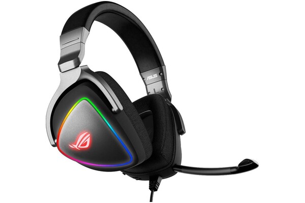 Słuchawki ASUS ROG Delta Nauszne Przewodowe czarny