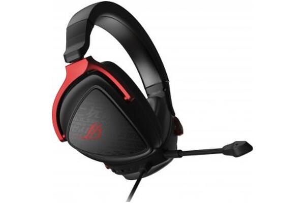 Słuchawki ASUS ROG Delta S Core Nauszne Przewodowe czerwony