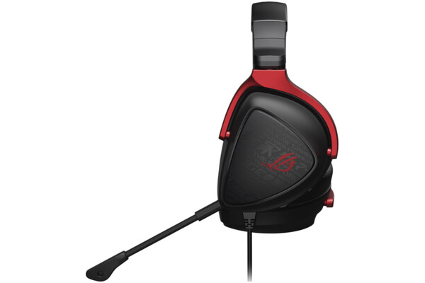 Słuchawki ASUS ROG Delta S Core Nauszne Przewodowe czarno-czerwony