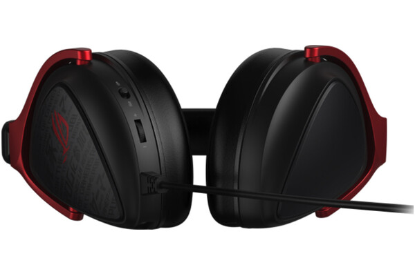 Słuchawki ASUS ROG Delta S Core Nauszne Przewodowe czarno-czerwony