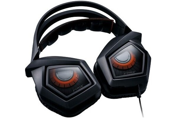 Słuchawki ASUS ROG Strix Nauszne Przewodowe czarno-czerwony