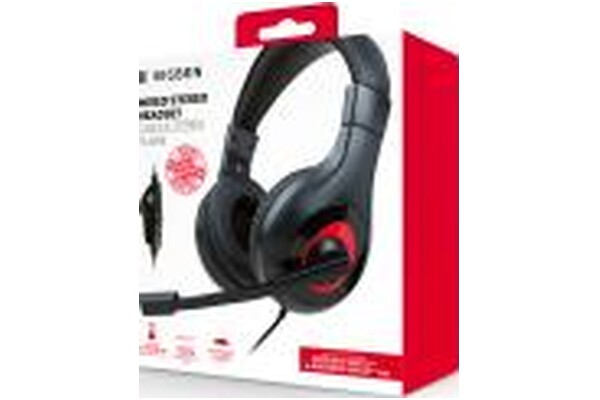 Słuchawki BigBen V1 Nintendo Switch Nauszne Przewodowe czarny
