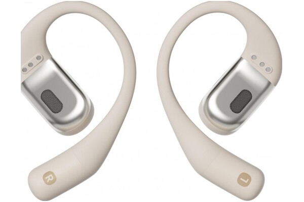 Słuchawki AfterShokz OpenFit Douszne Bezprzewodowe beżowy