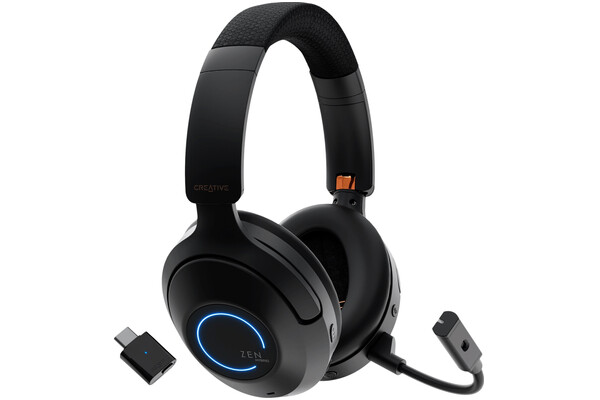 Słuchawki Creative Zen Hybrid Pro Classic Nauszne Bezprzewodowe czarny