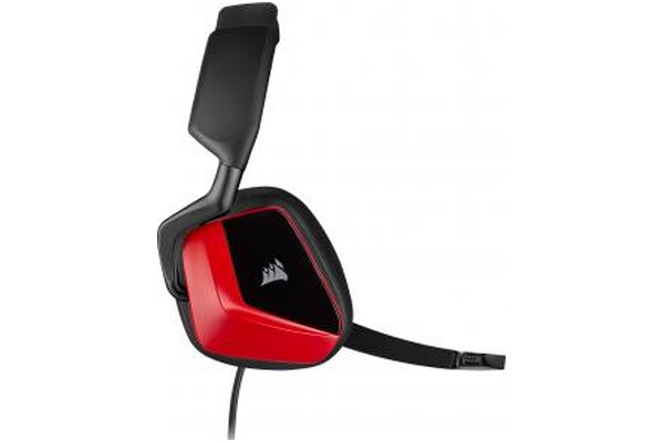 Słuchawki CORSAIR Void Elite Surround Nauszne Przewodowe czerwony