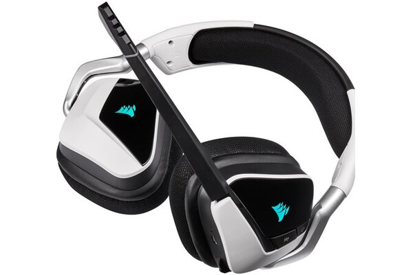 Słuchawki CORSAIR Void Elite Surround RGB Nauszne Bezprzewodowe biały
