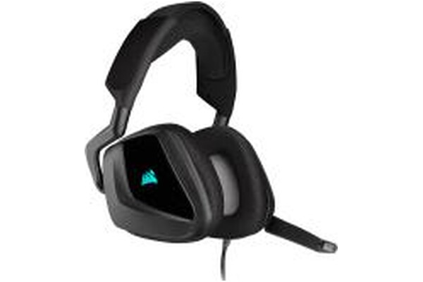 Słuchawki CORSAIR Void Elite Surround RGB Nauszne Przewodowe czarny