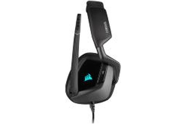 Słuchawki CORSAIR Void Elite Surround RGB Nauszne Przewodowe czarny