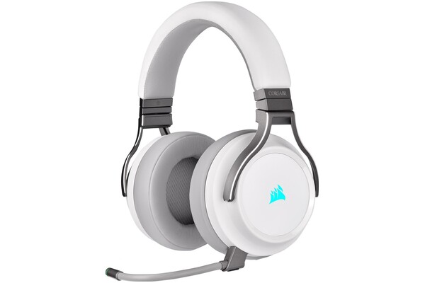Słuchawki CORSAIR Virtuoso Wireless RGB Nauszne Bezprzewodowe czarno-srebrny