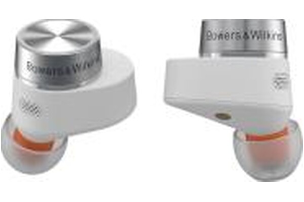 Słuchawki BOWERS & WILKINS PI5S2 Dokanałowe Bezprzewodowe Biało-pomarańczowy