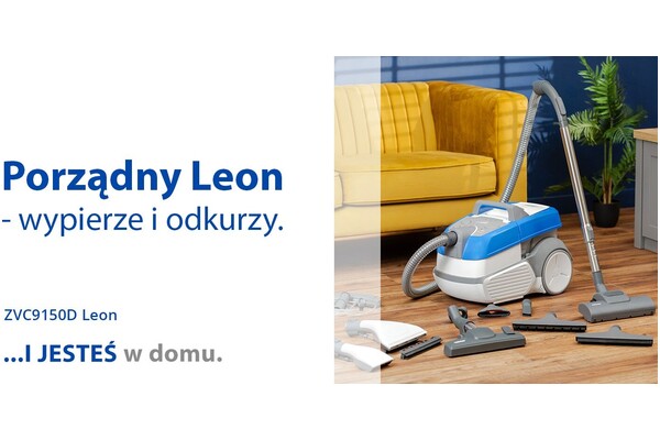 Odkurzacz ZELMER ZVC9150D tradycyjny z pojemnikiem 2100W niebiesko-szary