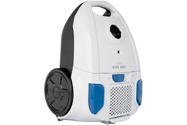 Odkurzacz KERNAU KVC201 tradycyjny workowy 700W Biało-niebieski