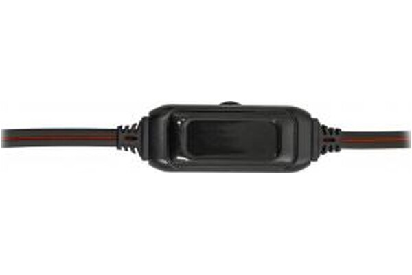Słuchawki DEFENDER Warhead G185 Nauszne Przewodowe czerwony