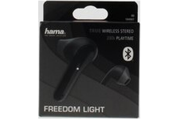 Słuchawki Hama Freedom Light Douszne Bezprzewodowe czarny