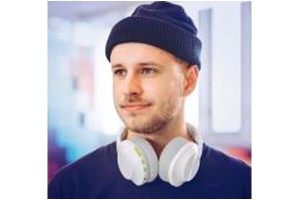 Słuchawki Hama Calypso Nauszne Bezprzewodowe Biało-szary