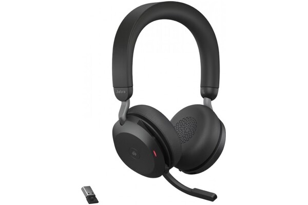 Słuchawki Jabra Evolve 2 75 UC Nauszne Bezprzewodowe czarny