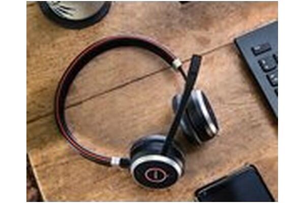 Słuchawki Jabra Evolve 65 SE Nauszne Bezprzewodowe czarny