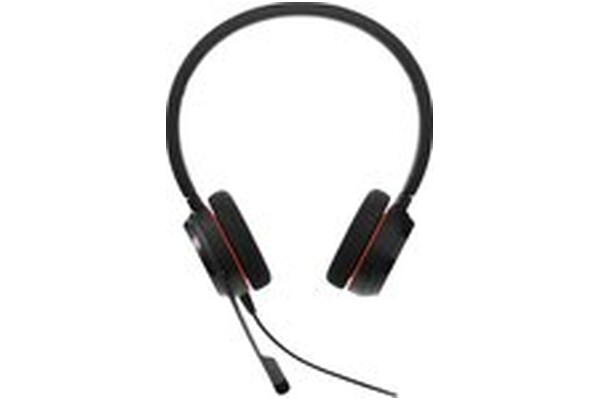 Słuchawki Jabra Evolve 20 UC Nauszne Przewodowe czarny