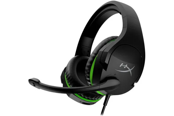 Słuchawki HYPERX Cloud Stinger Nauszne Przewodowe czarno-zielony