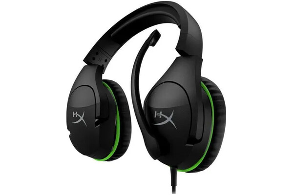 Słuchawki HYPERX Cloud Stinger Nauszne Przewodowe czarno-zielony