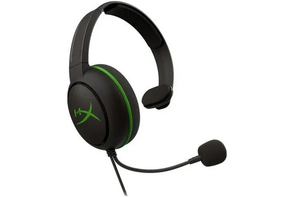Słuchawki HYPERX Cloud Chat Nauszne Przewodowe czarno-zielony
