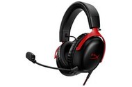 Słuchawki HYPERX Cloud 3 Nauszne Przewodowe czarno-czerwony