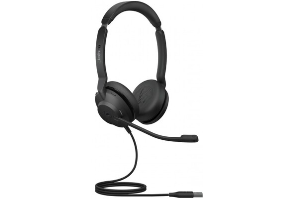 Słuchawki Jabra Evolve 2 30 MS Nauszne Przewodowe czarny