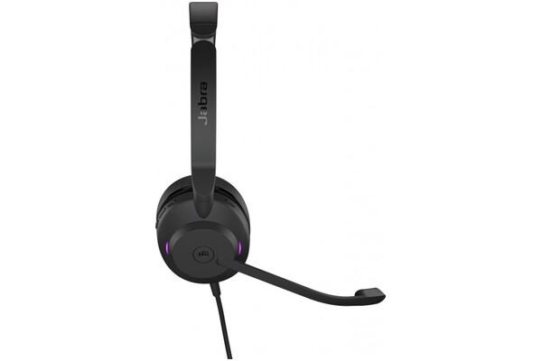 Słuchawki Jabra Evolve 2 30 MS Nauszne Przewodowe czarny