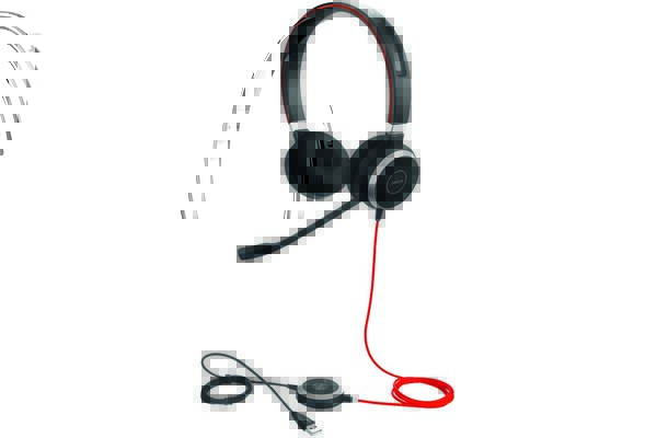 Słuchawki Jabra Evolve 40 UC Nauszne Przewodowe czarny