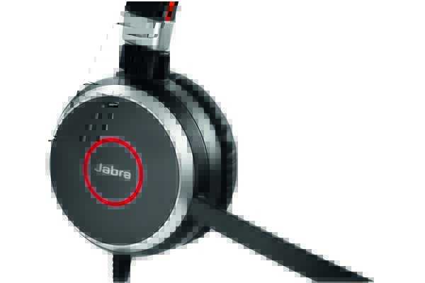 Słuchawki Jabra Evolve 40 UC Nauszne Przewodowe czarny