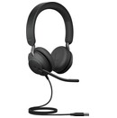 Słuchawki Jabra Evolve 2 40 MS Nauszne Przewodowe czarny