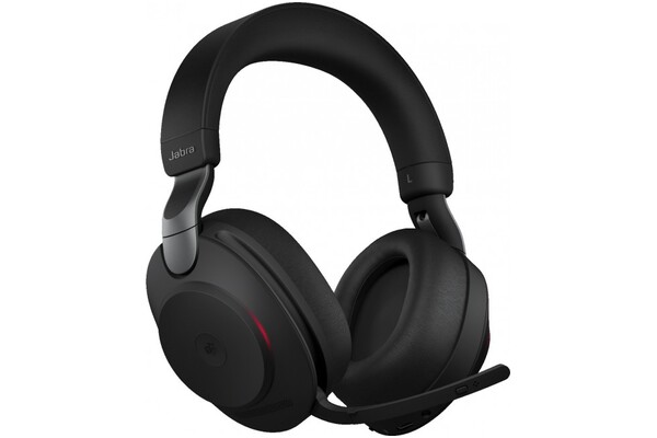 Słuchawki Jabra Evolve 2 85 MS Nauszne Bezprzewodowe czarny