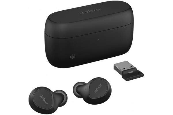 Słuchawki Jabra Evolve 2 MS Dokanałowe Bezprzewodowe czarny