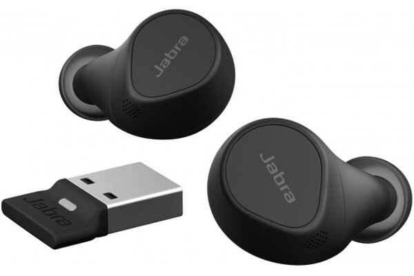 Słuchawki Jabra Evolve 2 MS Dokanałowe Bezprzewodowe czarny