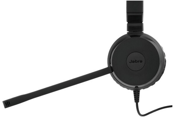 Słuchawki Jabra Evolve 2 30 HS Nauszne Przewodowe czarno-czerwony