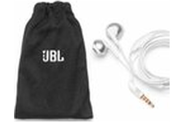 Słuchawki JBL T205 Douszne Przewodowe srebrny