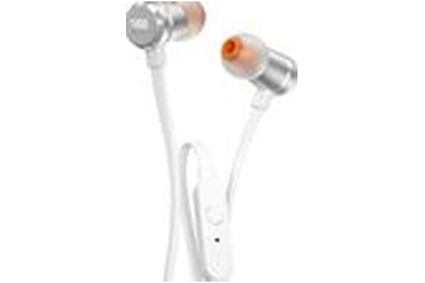 Słuchawki JBL T290 Dokanałowe Przewodowe srebrny