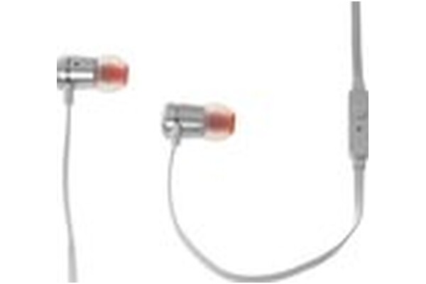 Słuchawki JBL T290 Dokanałowe Przewodowe srebrny