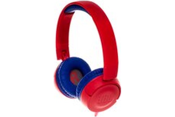 Słuchawki JBL JR300 Nauszne Przewodowe czerwony
