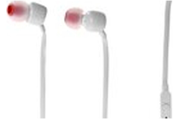 Słuchawki JBL T110 Dokanałowe Przewodowe biały