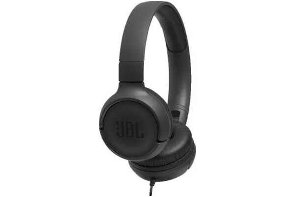 Słuchawki JBL T500 Nauszne Przewodowe czarny